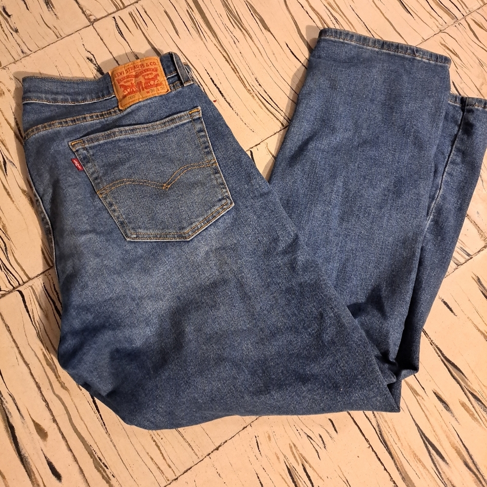36/30 Levis 505 Mens Blue Jeans